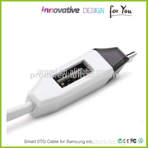Noverlty & Unique oem USB OTG mini cable for the necessities of business trip or travel